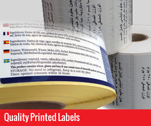 Quality Printed Label