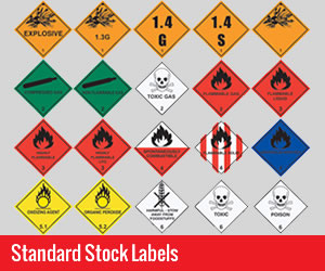 Standard Stock Labels